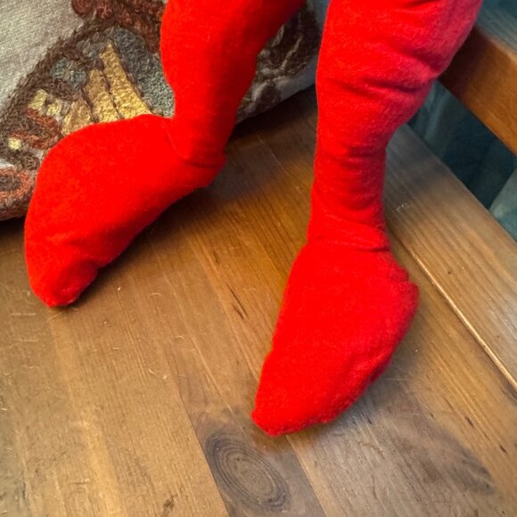 Vintage Annalee Doll Mobilitee Doll Santa Claus 1971 label red white - Picture 4 of 8